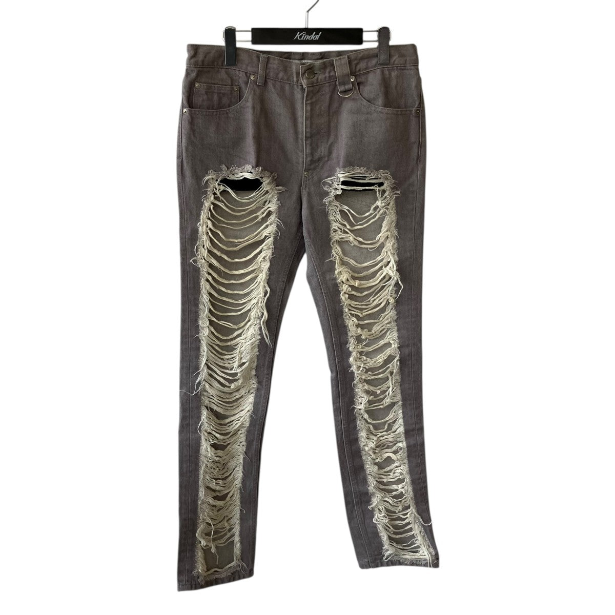 JOHN LAWRENCE SULLIVAN RIPPED DENIM PANTSダメージデニムパンツ2A012-0322-36 古着・中古-1枚目のアイテム画像