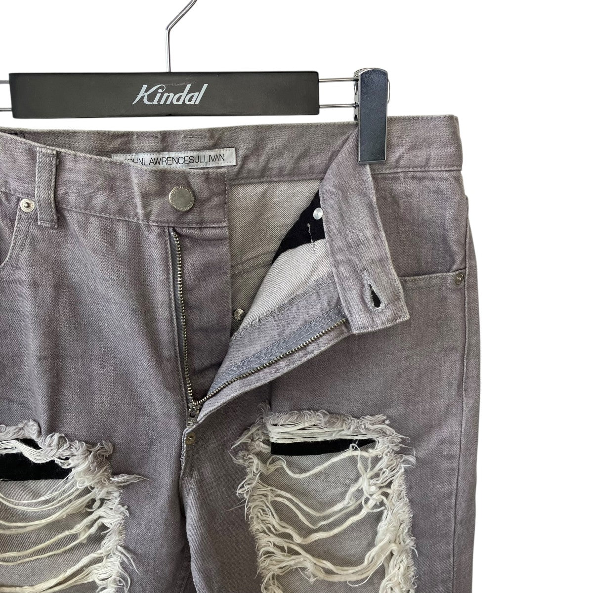 JOHN LAWRENCE SULLIVAN RIPPED DENIM PANTSダメージデニムパンツ2A012-0322-36 古着・中古-3枚目のアイテム画像