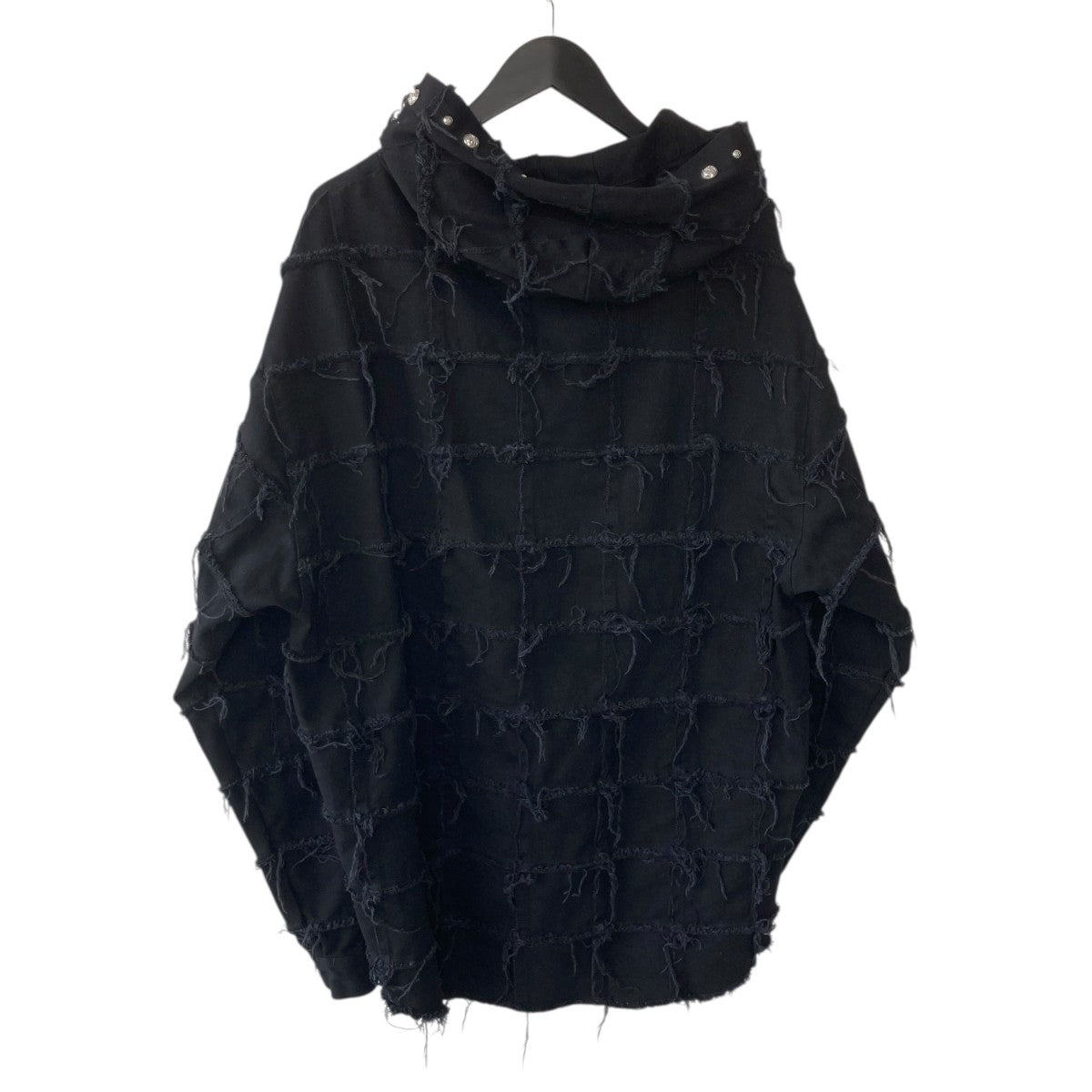 DIG YOUR OWN GRAVE PATCHWORK HOODY SHIRTSパーカー551107 古着・中古-2枚目のアイテム画像