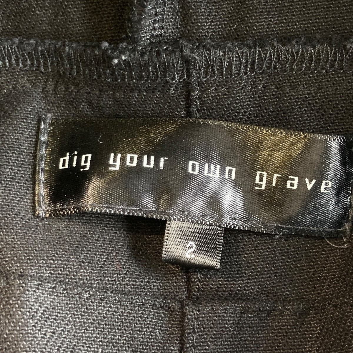 DIG YOUR OWN GRAVE PATCHWORK HOODY SHIRTSパーカー551107 古着・中古-5枚目のアイテム画像