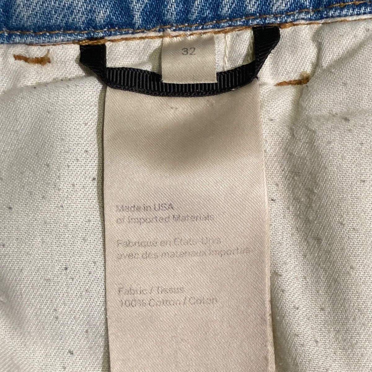 B1ARCHIVE 24SS再構築 カーゴデニムハーフパンツ 古着・中古-5枚目のアイテム画像