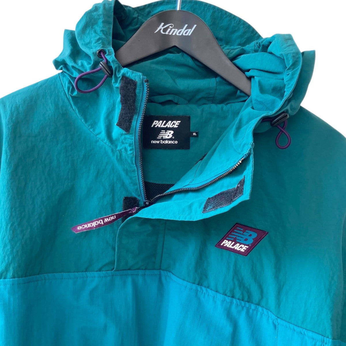 PALACE×NEW BALANCE 23SSPOP OVER SHELL JACETナイロンジャケット 古着・中古-3枚目のアイテム画像