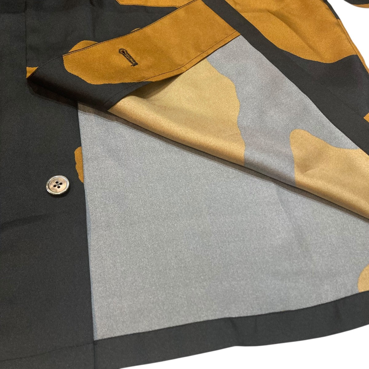 BANANATIME(バナナタイム) PJ SHIRT SHAPE SHIFTER BRONZE BLACKシルク
