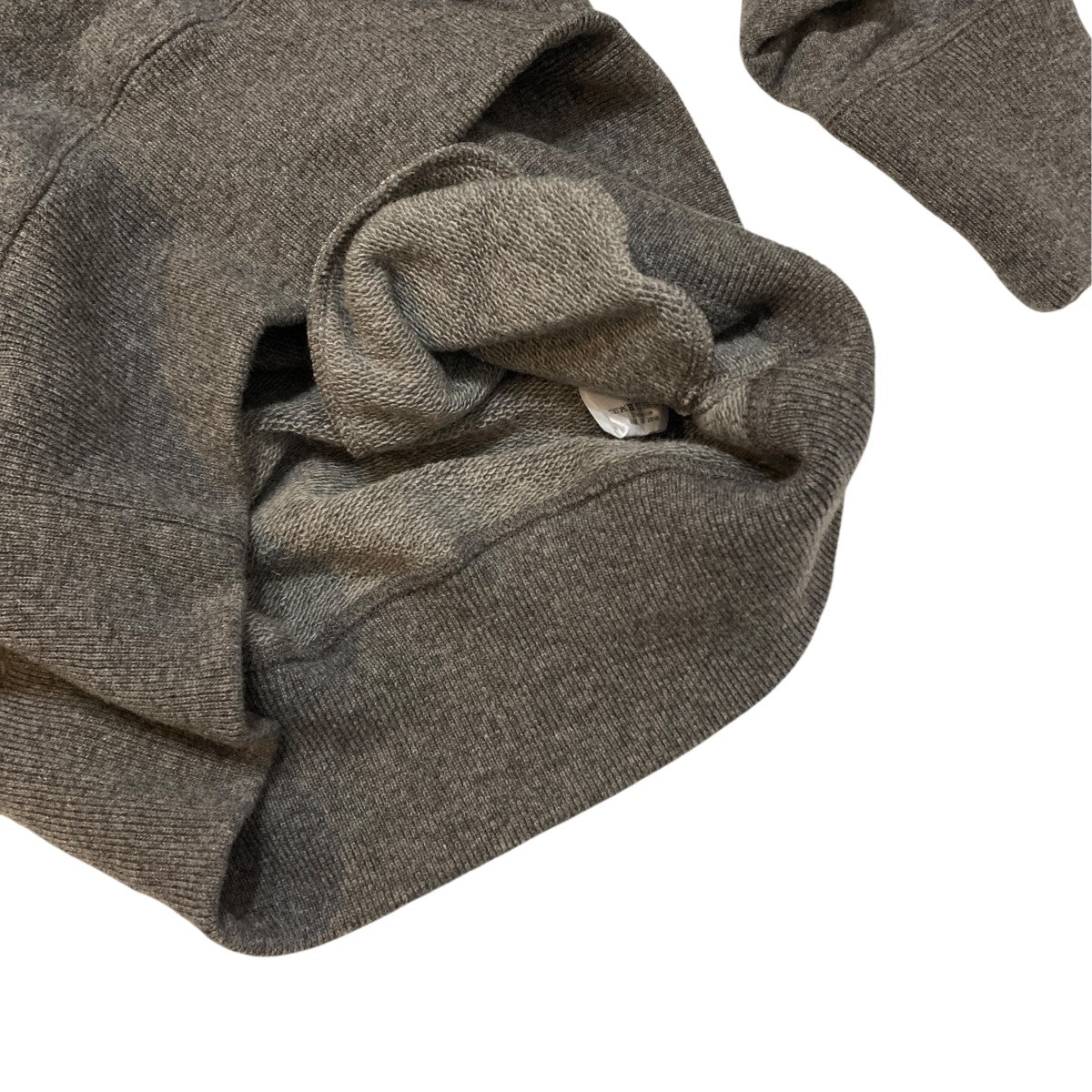 SLOPESLOW Wool French terry after hoodieウール フレンチテリー ニットパーカー1253020 古着・中古-5枚目のアイテム画像