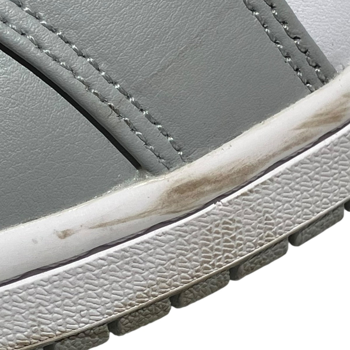 Air Jordan 1 Mid Light Smoke Grey／White／Blackハイカットスニーカー554724-092