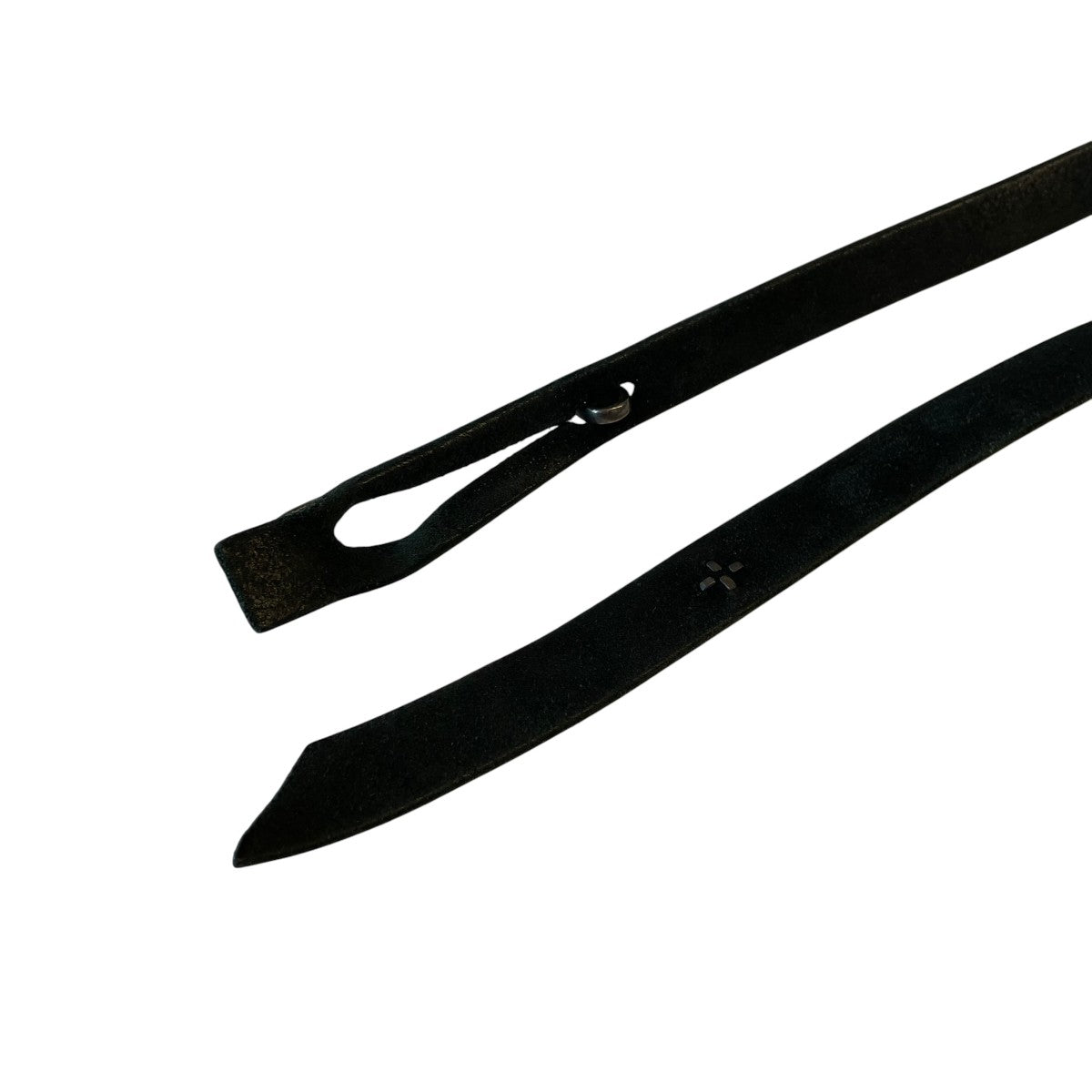 Leather Buckle Slim Beltレザーベルト