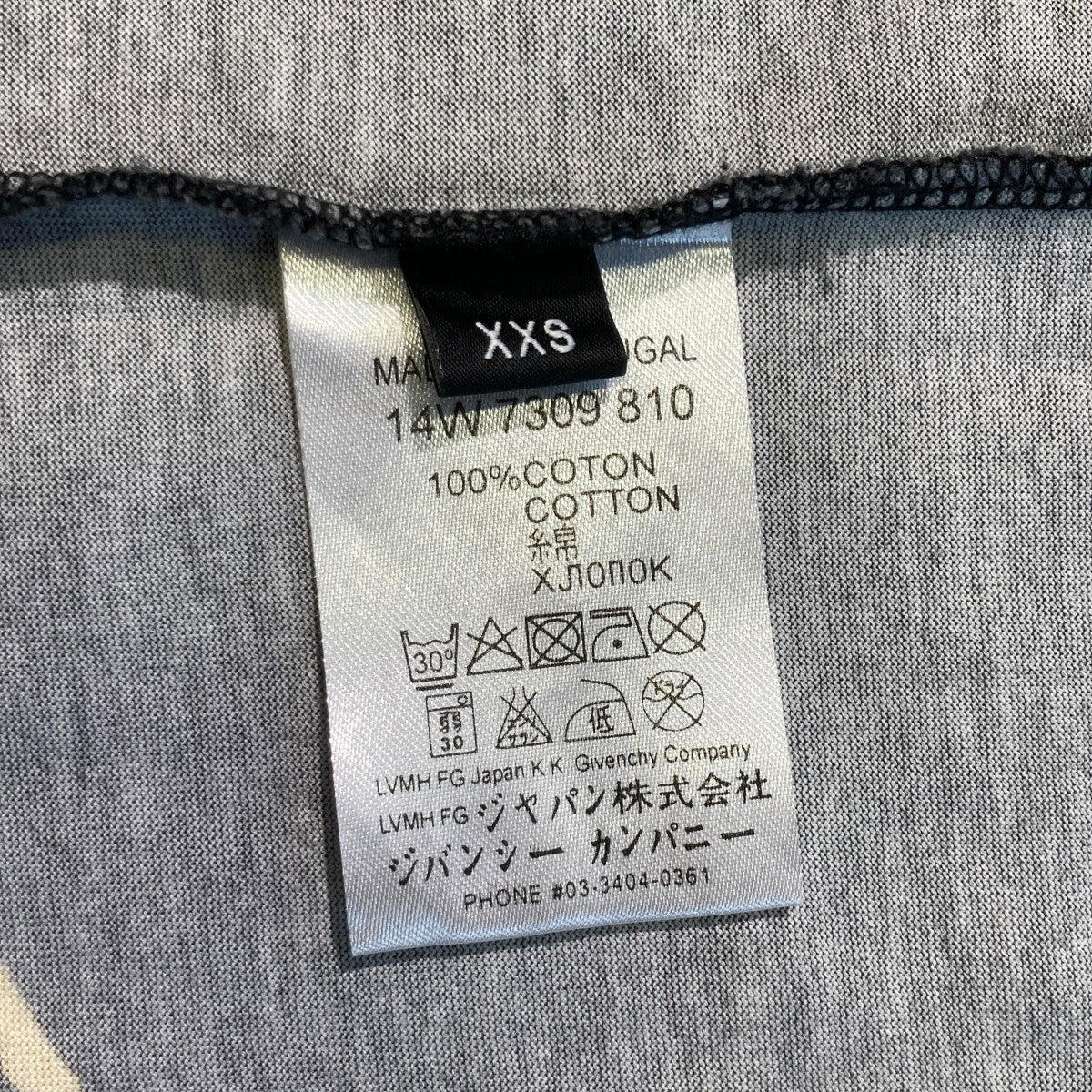 GIVENCHY Tシャツ14W 7309 810 古着・中古-5枚目のアイテム画像