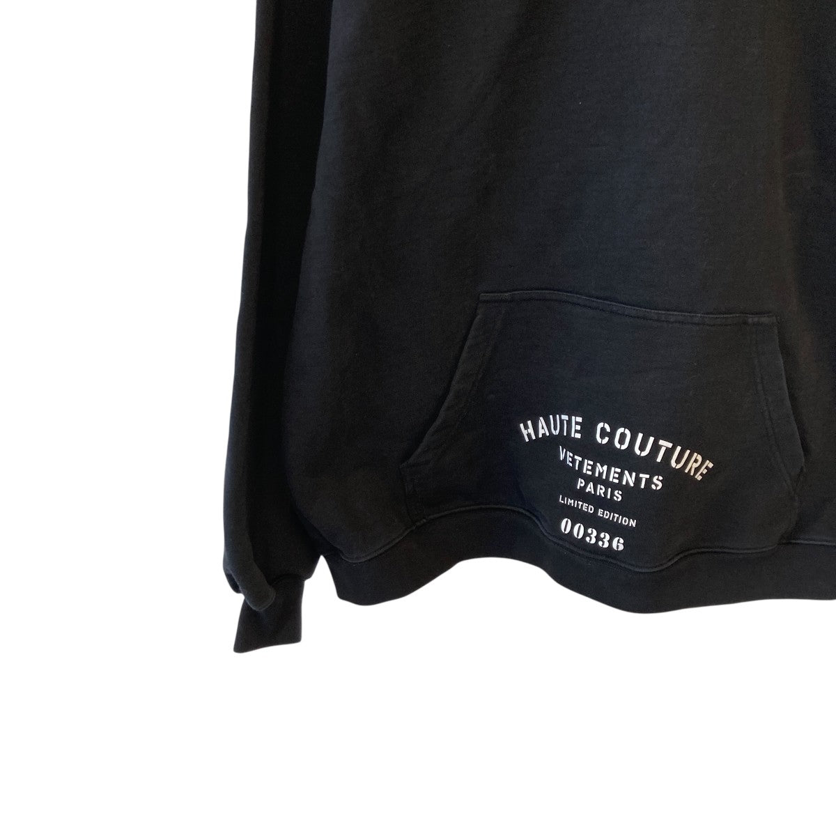 MAISON DE COUTURE LOGO HOODIEパーカーUA52TR700B