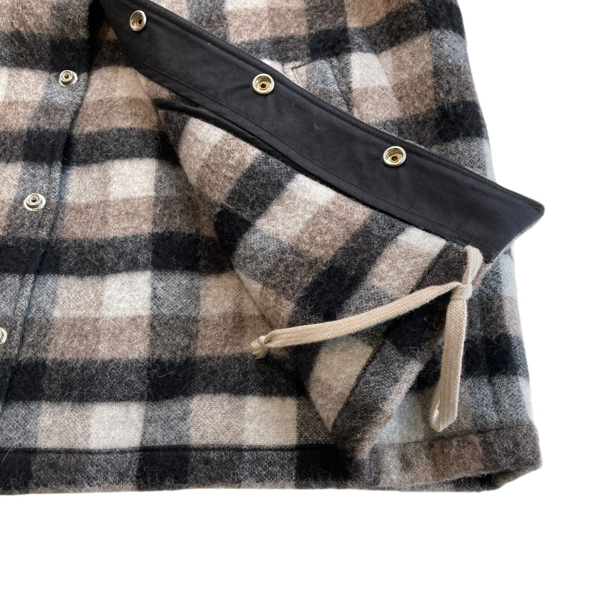 RICK OWENS チェックジャケットRU19F4777WFP 古着・中古-5枚目のアイテム画像