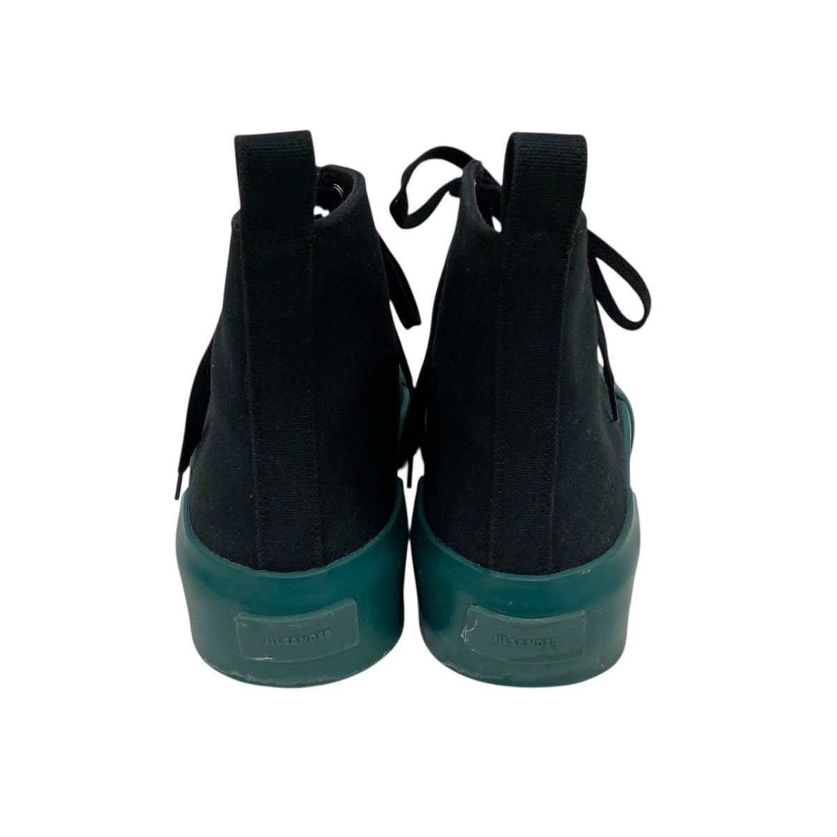 JIL SANDER キャンバスハイカットスニーカー 古着・中古-4枚目のアイテム画像