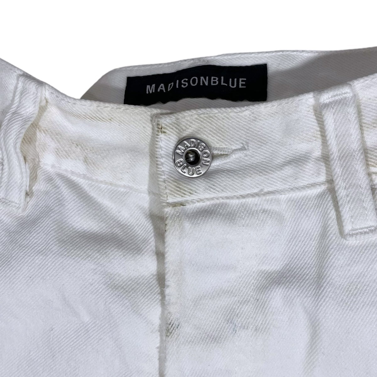 MADISON BLUE(マディソンブルー) 24AW 加工デニムパンツ CRASHED MADISON BLUE(マディソンブルー) 24AW 加工デニムパンツ CRASHED