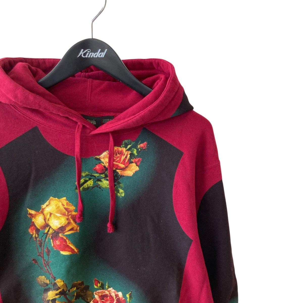 19SSFloral Print Hooded Sweatshirtパーカー