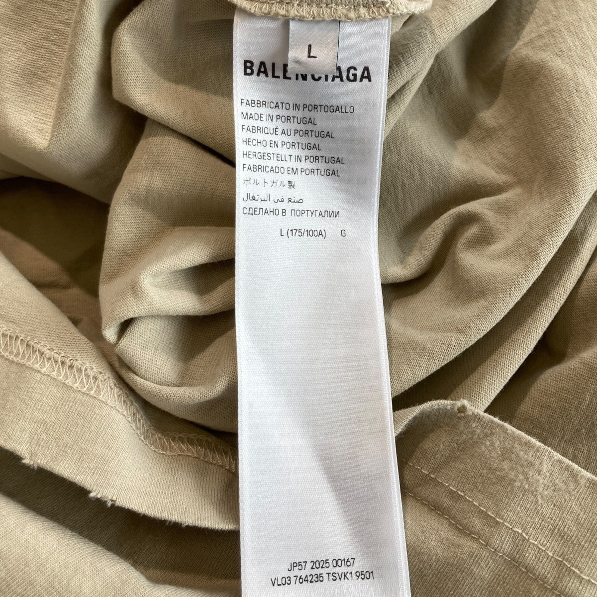 BALENCIAGA Tシャツ764235 古着・中古-6枚目のアイテム画像