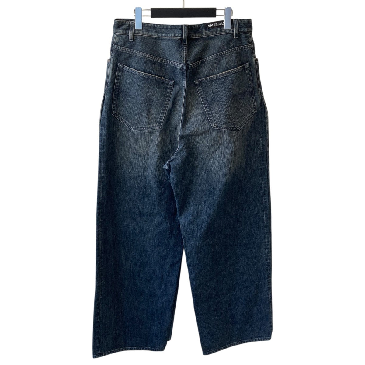 23AWDOUBLE FRONT WIDE LEG JEANSデニムパンツ767979
