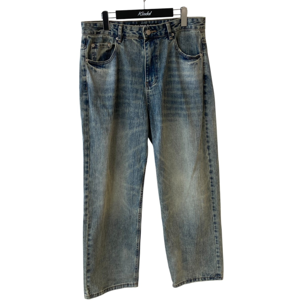 CORD WASHED UNDE CUT DENIMデニムパンツ 古着・中古-1枚目のアイテム画像
