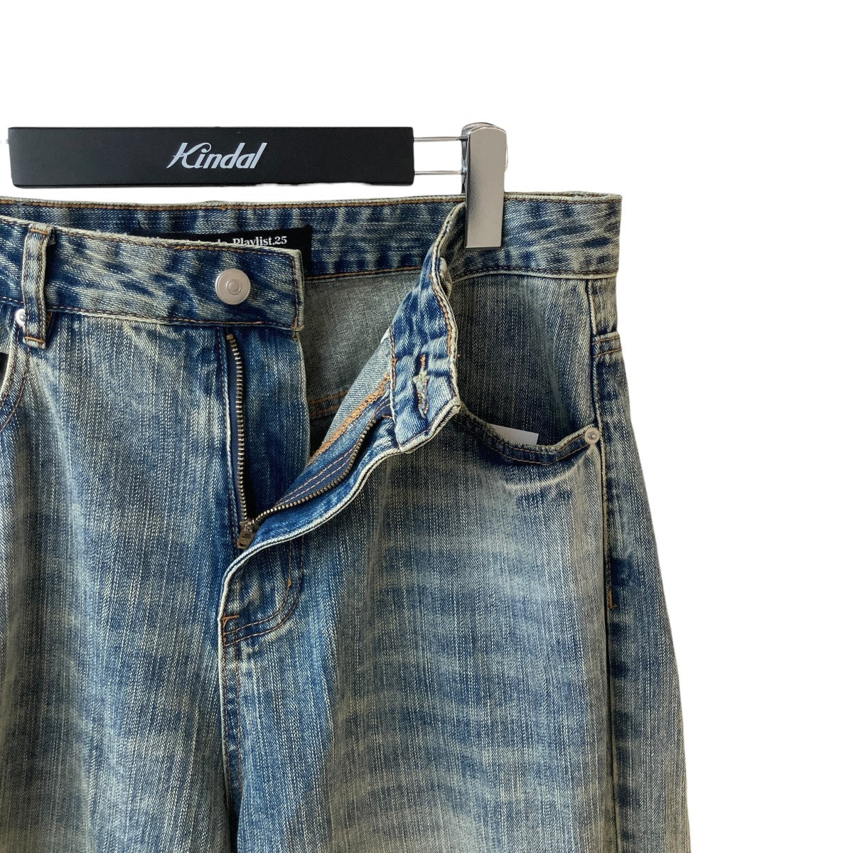 CORD WASHED UNDE CUT DENIMデニムパンツ 古着・中古-3枚目のアイテム画像