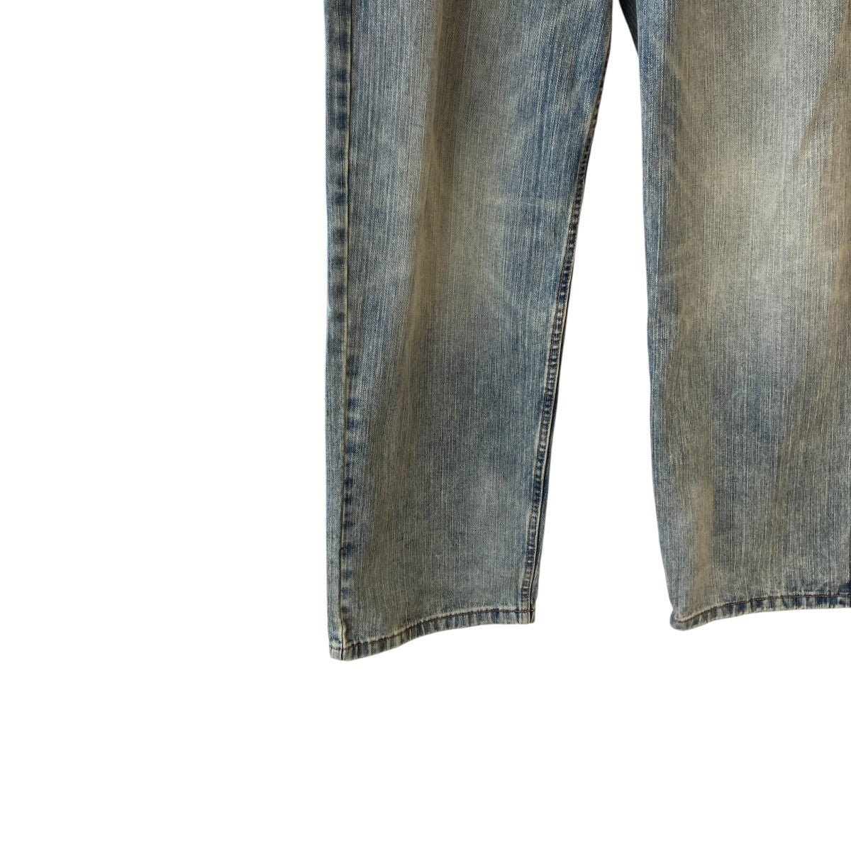 CORD WASHED UNDE CUT DENIMデニムパンツ 古着・中古-4枚目のアイテム画像