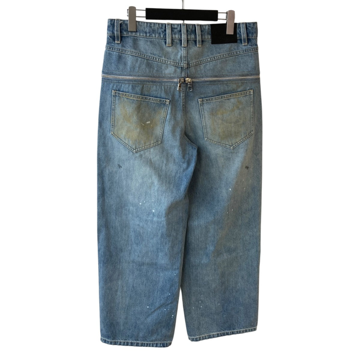 GOAR zipper waisted pantsデニムパンツ 古着・中古-2枚目のアイテム画像