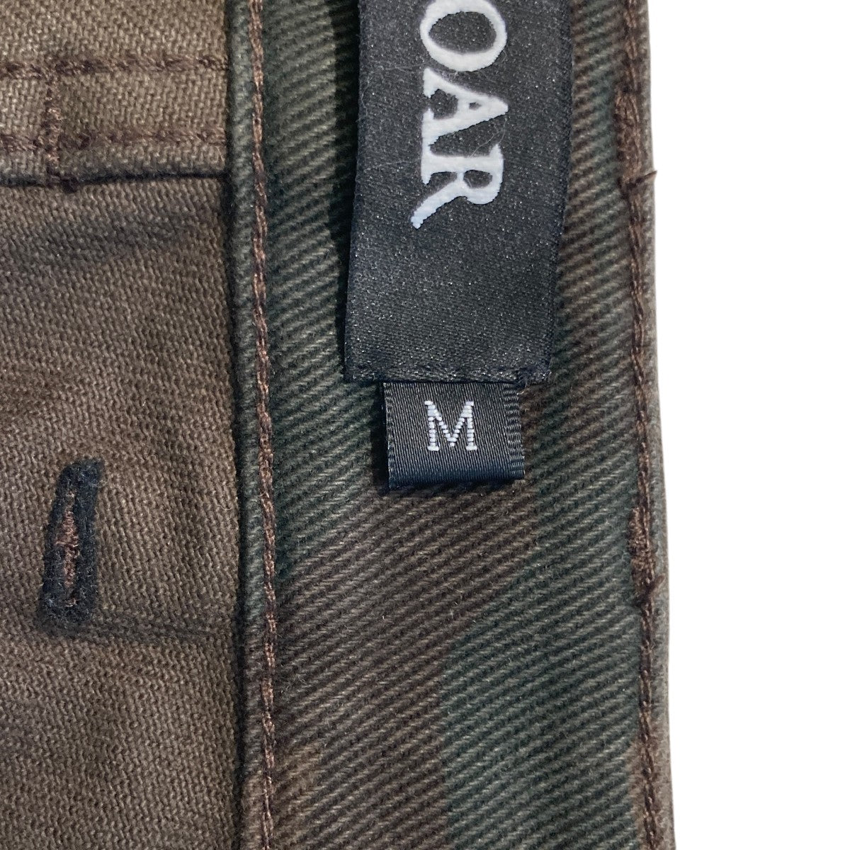 GOAR(ゴア) Camo zipper waisted pantsカモフラージュ柄カーゴパンツ