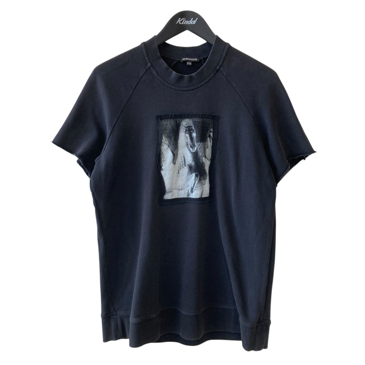 ANN DEMEULEMEESTER Grimmスウェット半袖Tシャツ 古着・中古-1枚目のアイテム画像