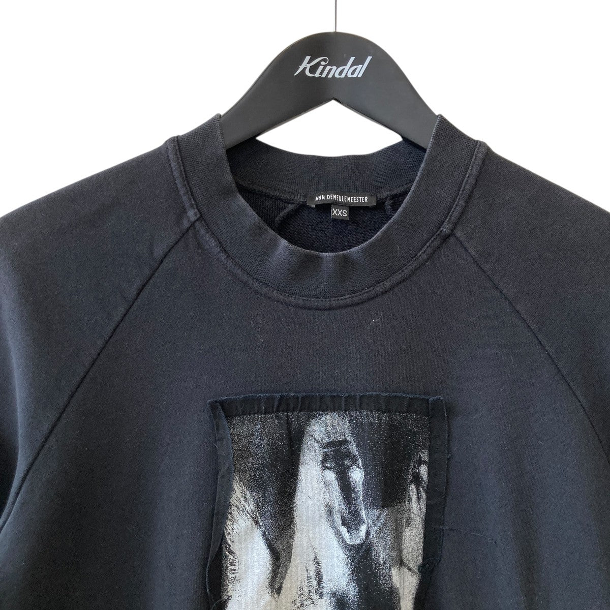 ANN DEMEULEMEESTER Grimmスウェット半袖Tシャツ 古着・中古-3枚目のアイテム画像
