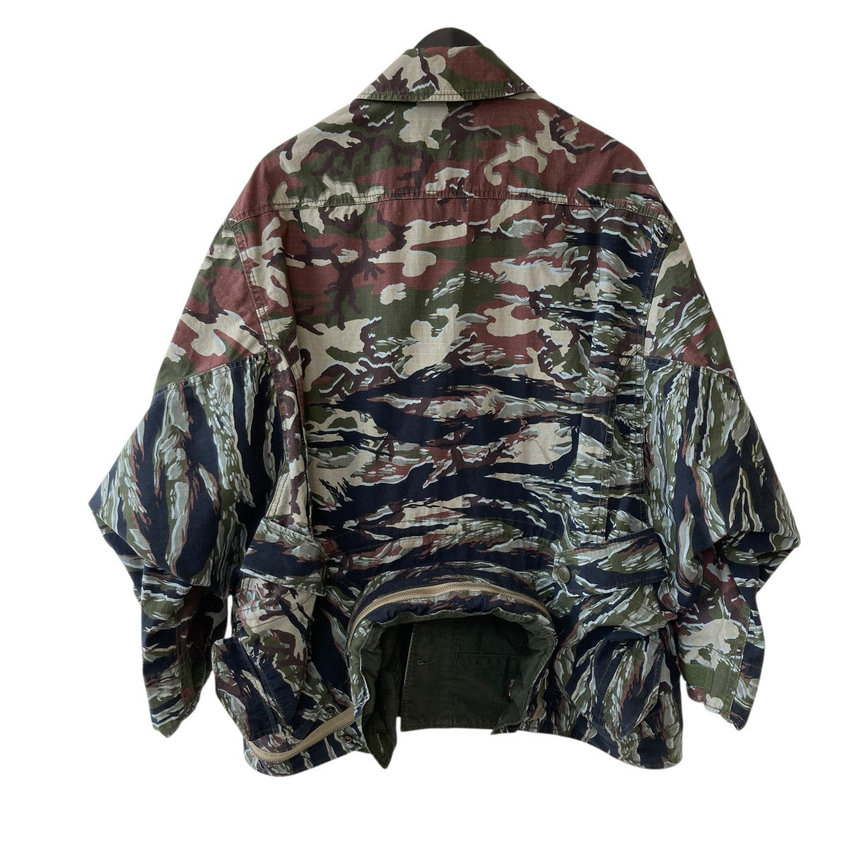 beautiful people×Alpha 26SSdouble-end camouflage field jacket4way ミリタリージャケット797-6152001 古着・中古-4枚目のアイテム画像