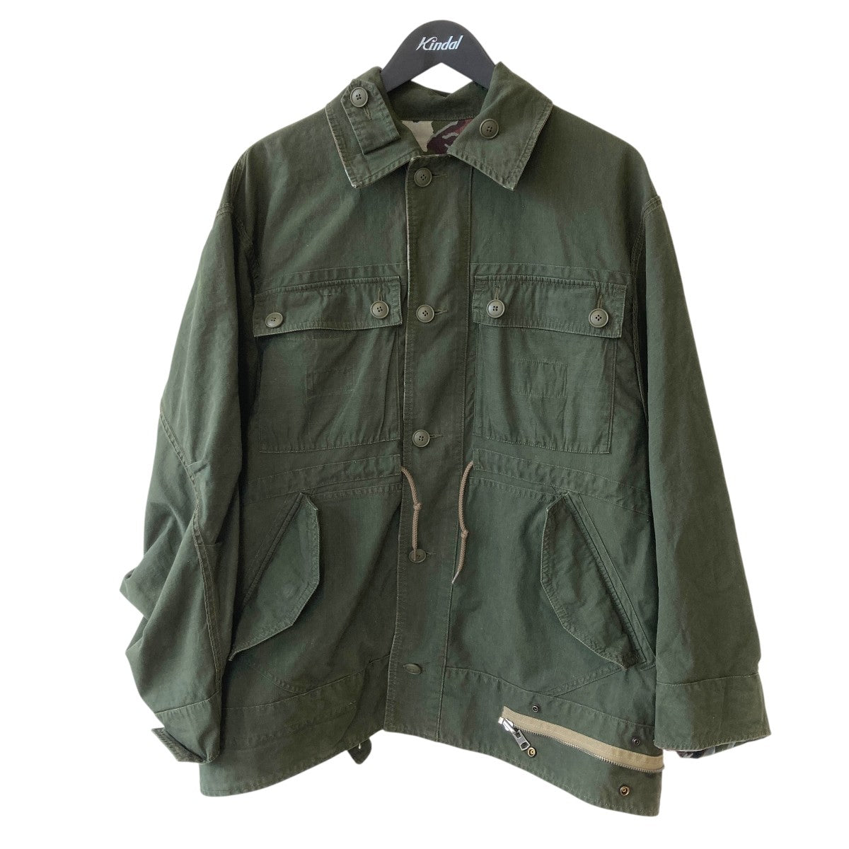 beautiful people×Alpha 26SSdouble-end camouflage field jacket4way ミリタリージャケット797-6152001 古着・中古-5枚目のアイテム画像