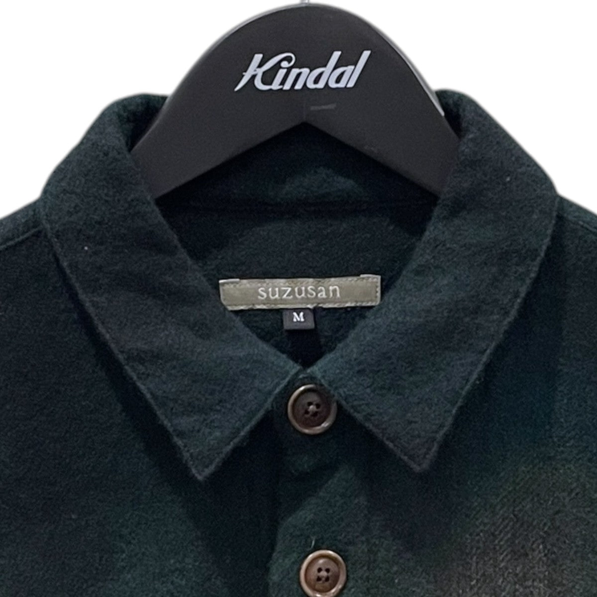 224AW ウール オンブレチェック オーバーシャツ Wool Ombre Check Overshirt 4057W-542-5467
