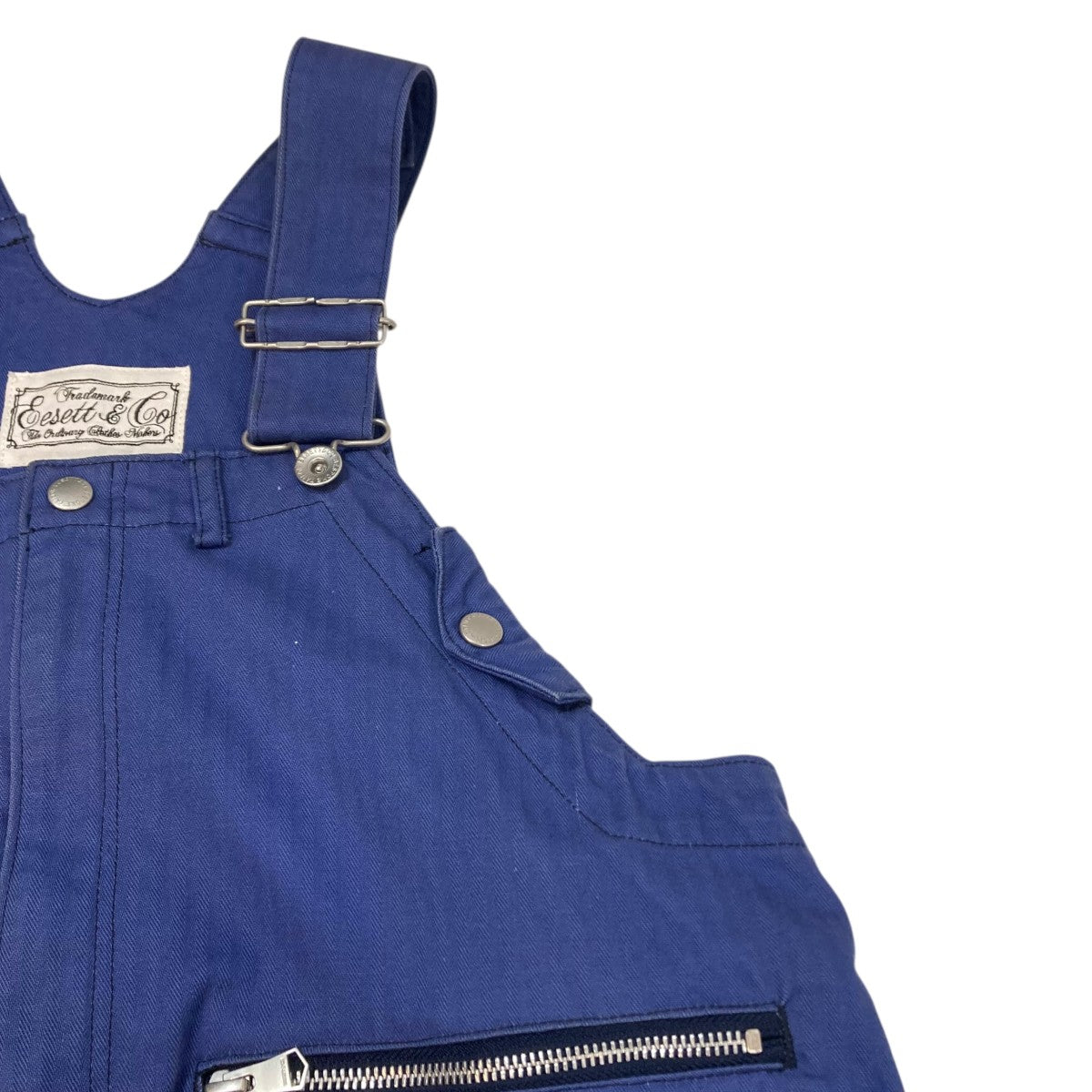 EESETT＆Co DUNGAREES WELINGTONオーバーオール 古着・中古-4枚目のアイテム画像