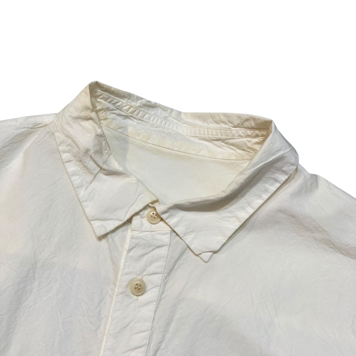 GARDEN PAPI SHIRT-HCOT NATURAプルオーバーシャツ14HC172