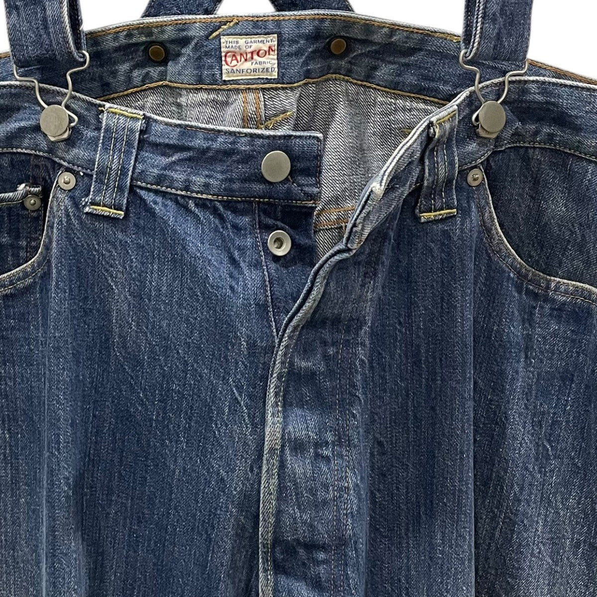 サスペンダー付き デニムパンツ PANTS-10