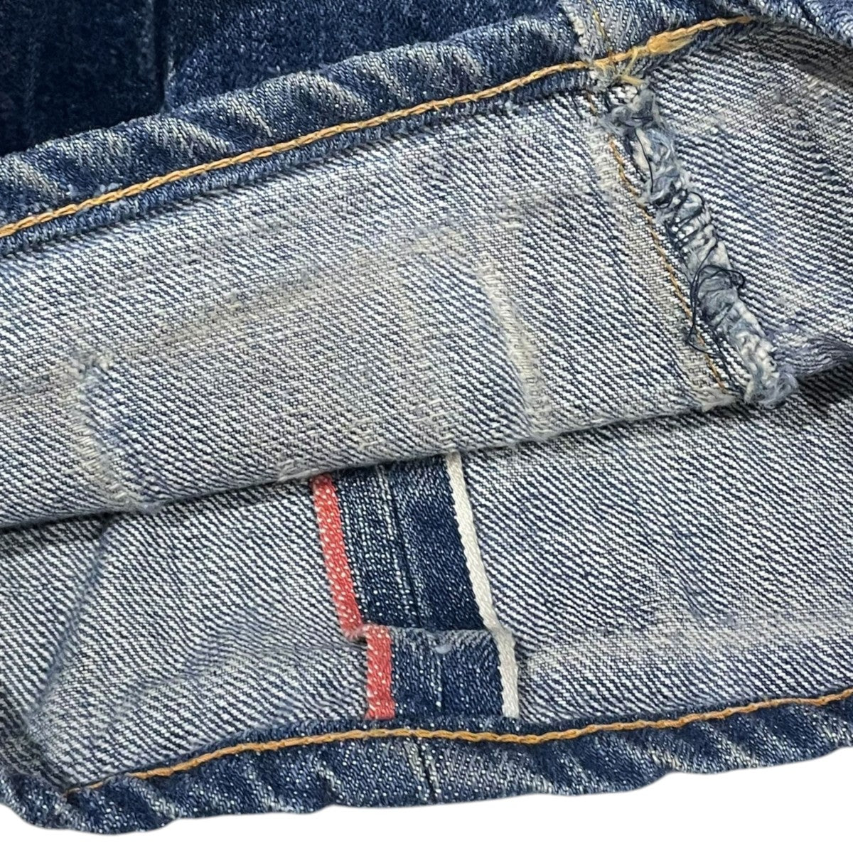 サスペンダー付き デニムパンツ PANTS-10