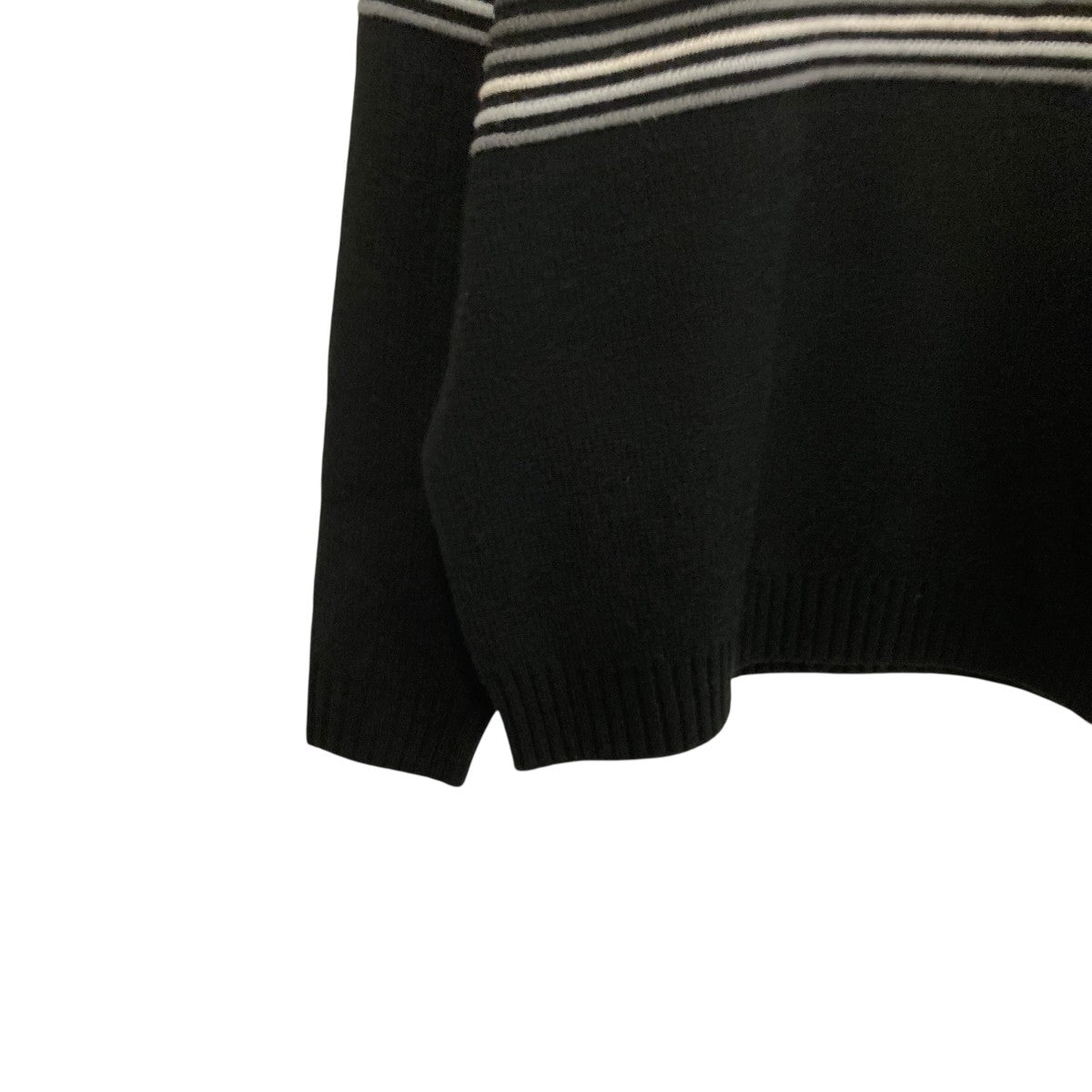 26SSRAISED STRIPE SWEATERニット