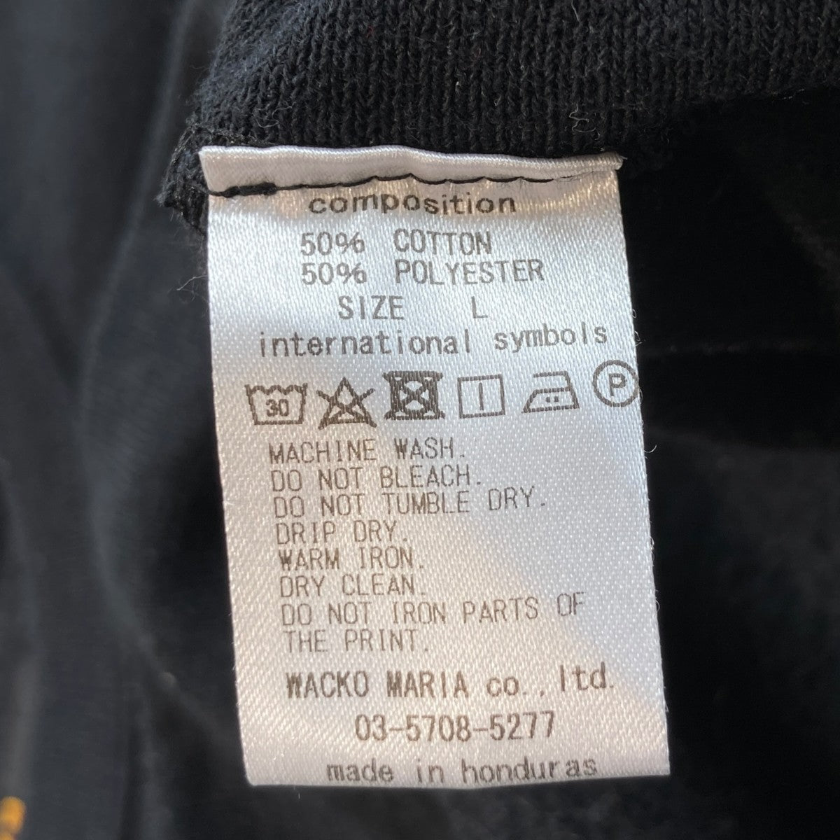 WACKO MARIA PULP FICTION CREW NECK SWEAT SHIRTスウェットトレーナー 古着・中古-5枚目のアイテム画像