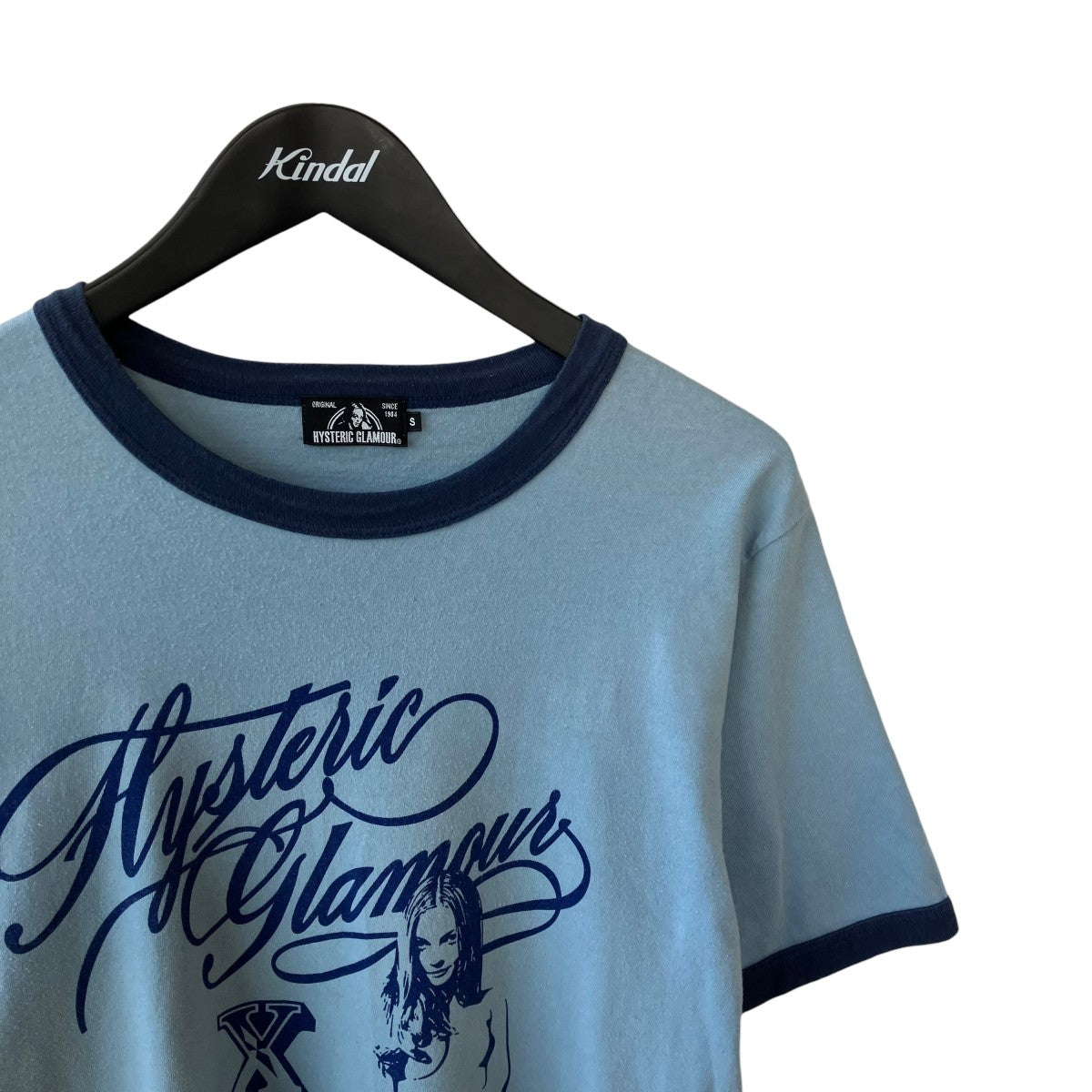 Hysteric Glamour リンガーTシャツ02201CT14 古着・中古-3枚目のアイテム画像