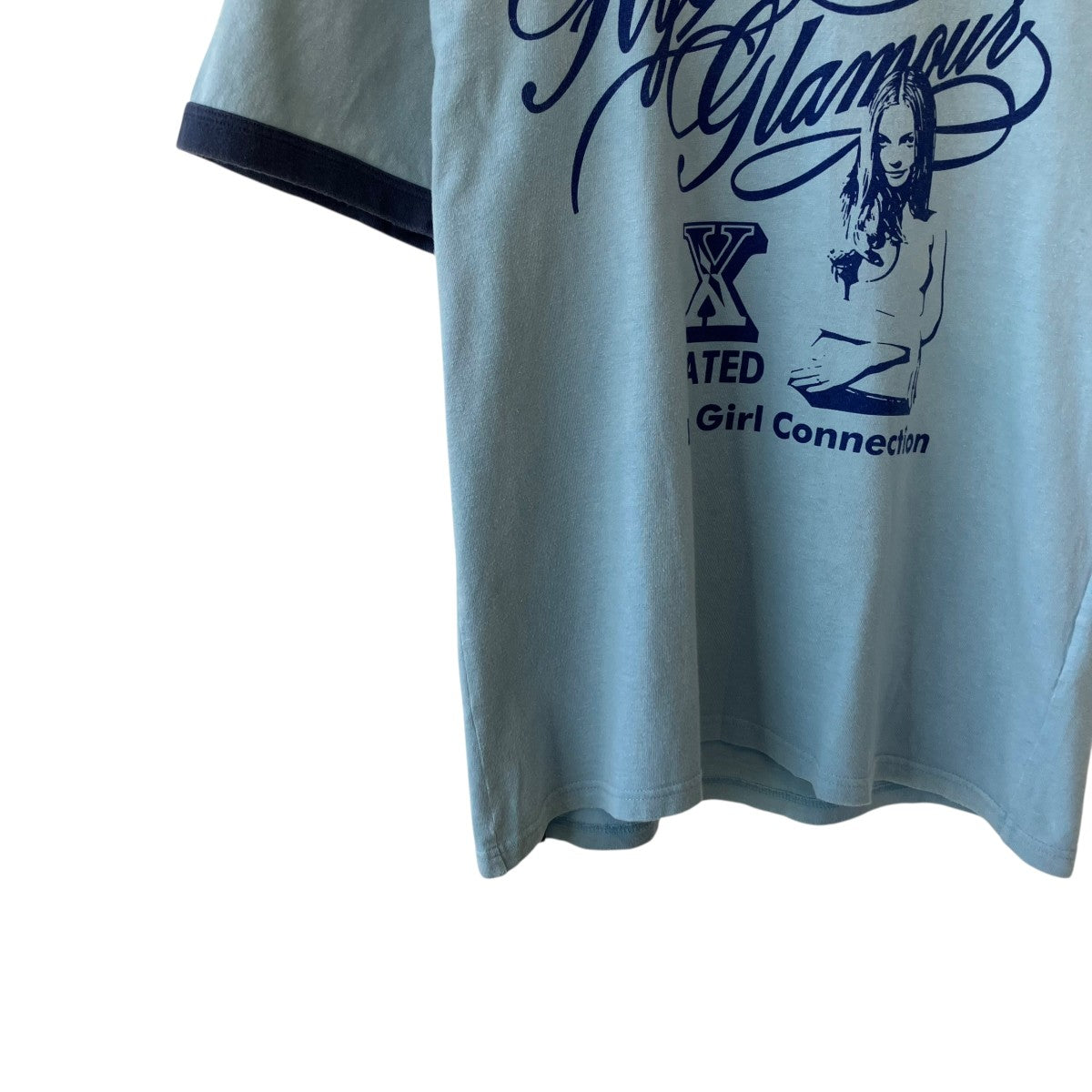 Hysteric Glamour リンガーTシャツ02201CT14 古着・中古-4枚目のアイテム画像