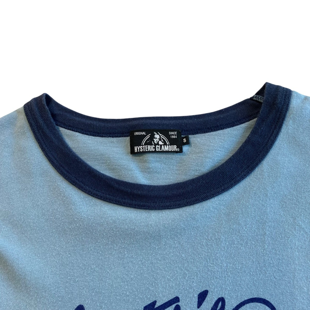 Hysteric Glamour リンガーTシャツ02201CT14 古着・中古-6枚目のアイテム画像