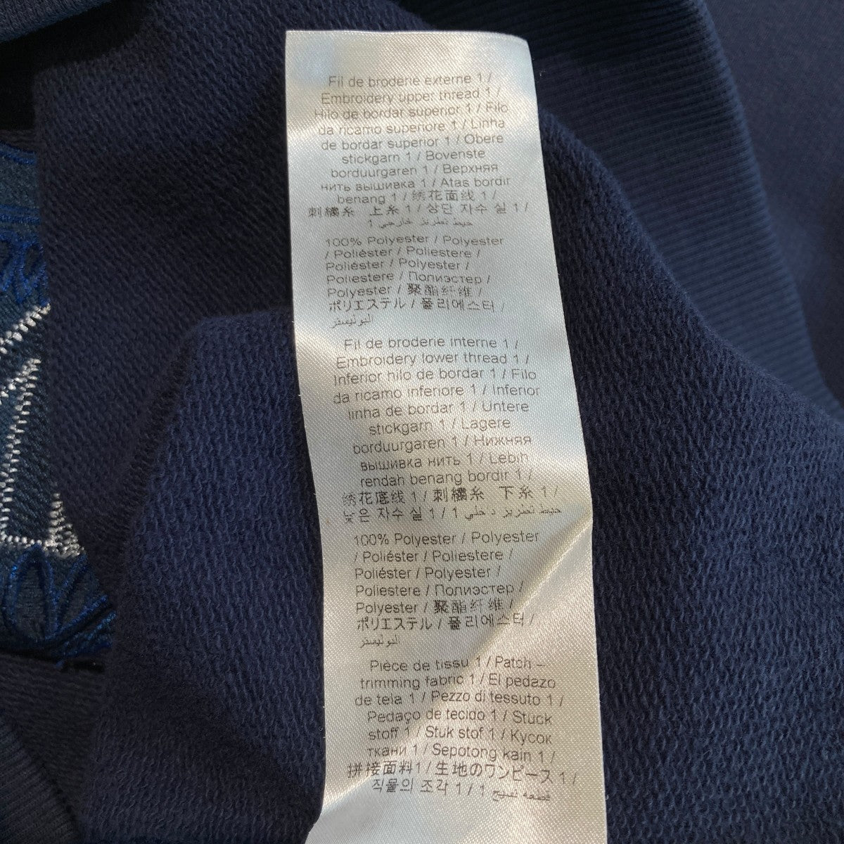 KENZO クルーネック スウェットトレーナーF855SW0014X1 古着・中古-7枚目のアイテム画像