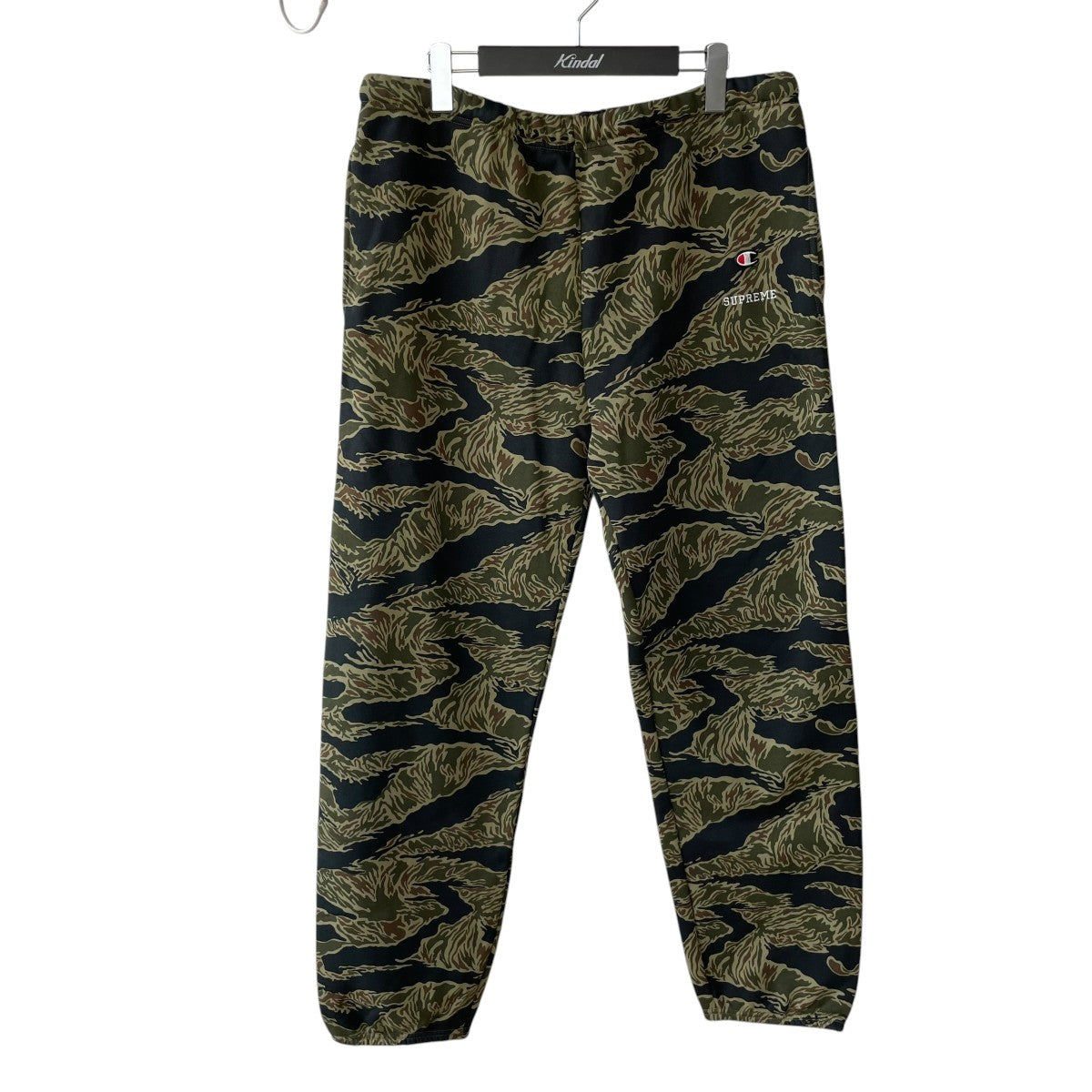 Supreme×Champion 15AWTIGER CAMOスウェットパンツ 古着・中古-1枚目のアイテム画像