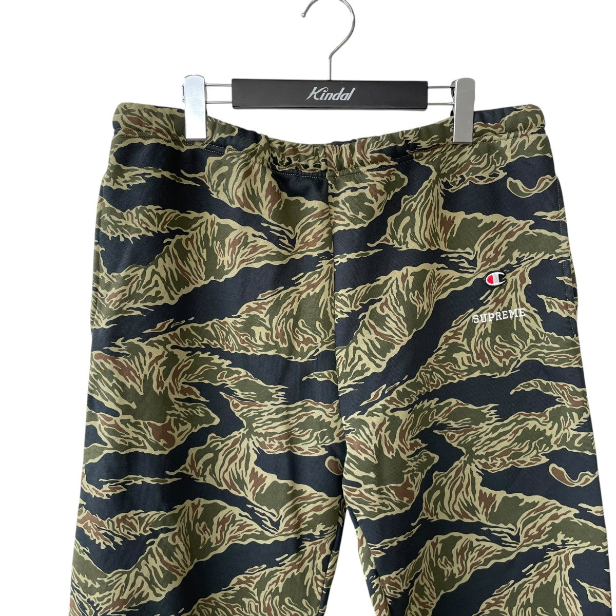 Supreme×Champion 15AWTIGER CAMOスウェットパンツ 古着・中古-4枚目のアイテム画像