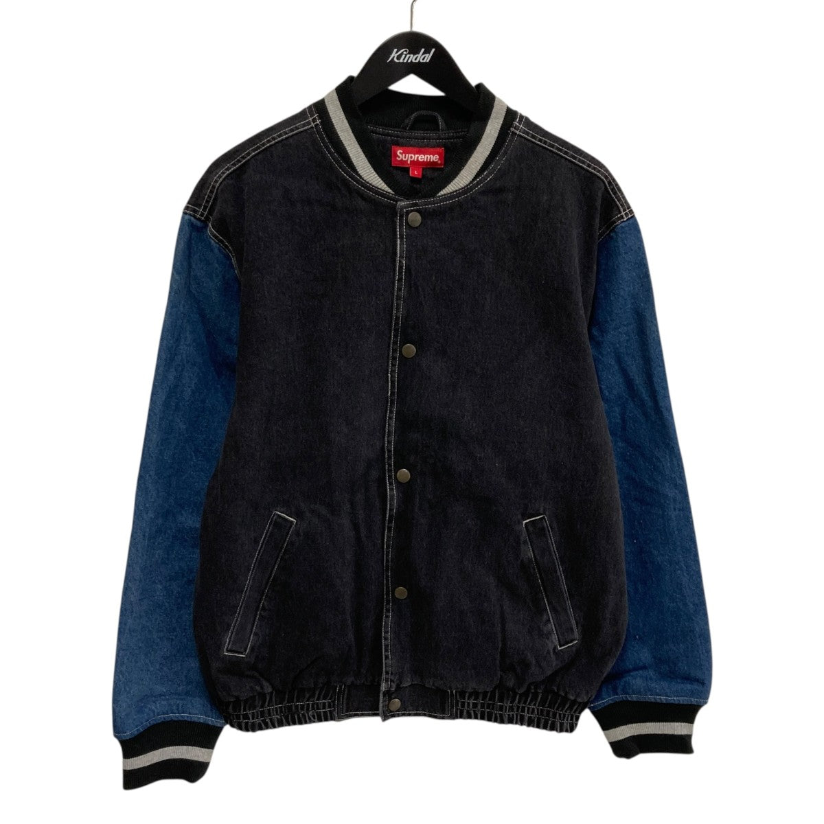 Denim Varsity Jacketジャケット