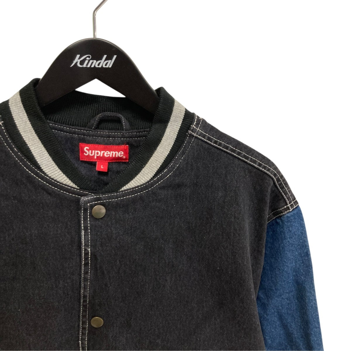 Denim Varsity Jacketジャケット