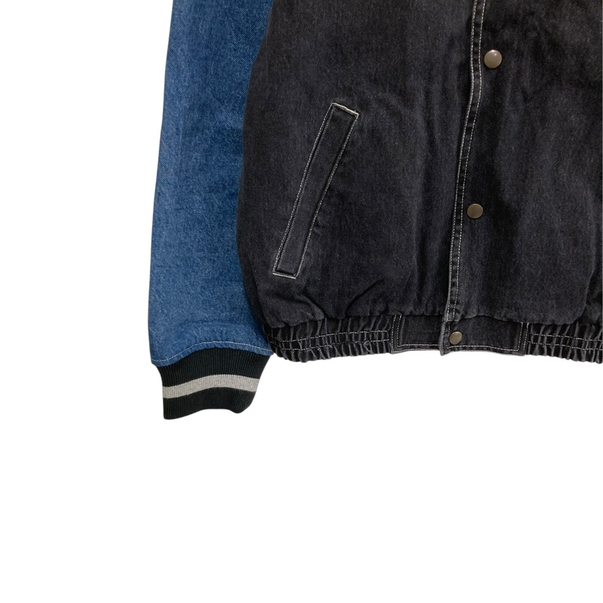 Denim Varsity Jacketジャケット
