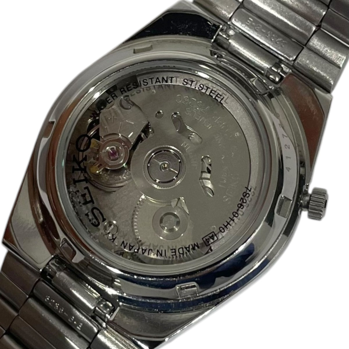腕時計 Seiko 5 アラビア文字盤 7S26-01H0