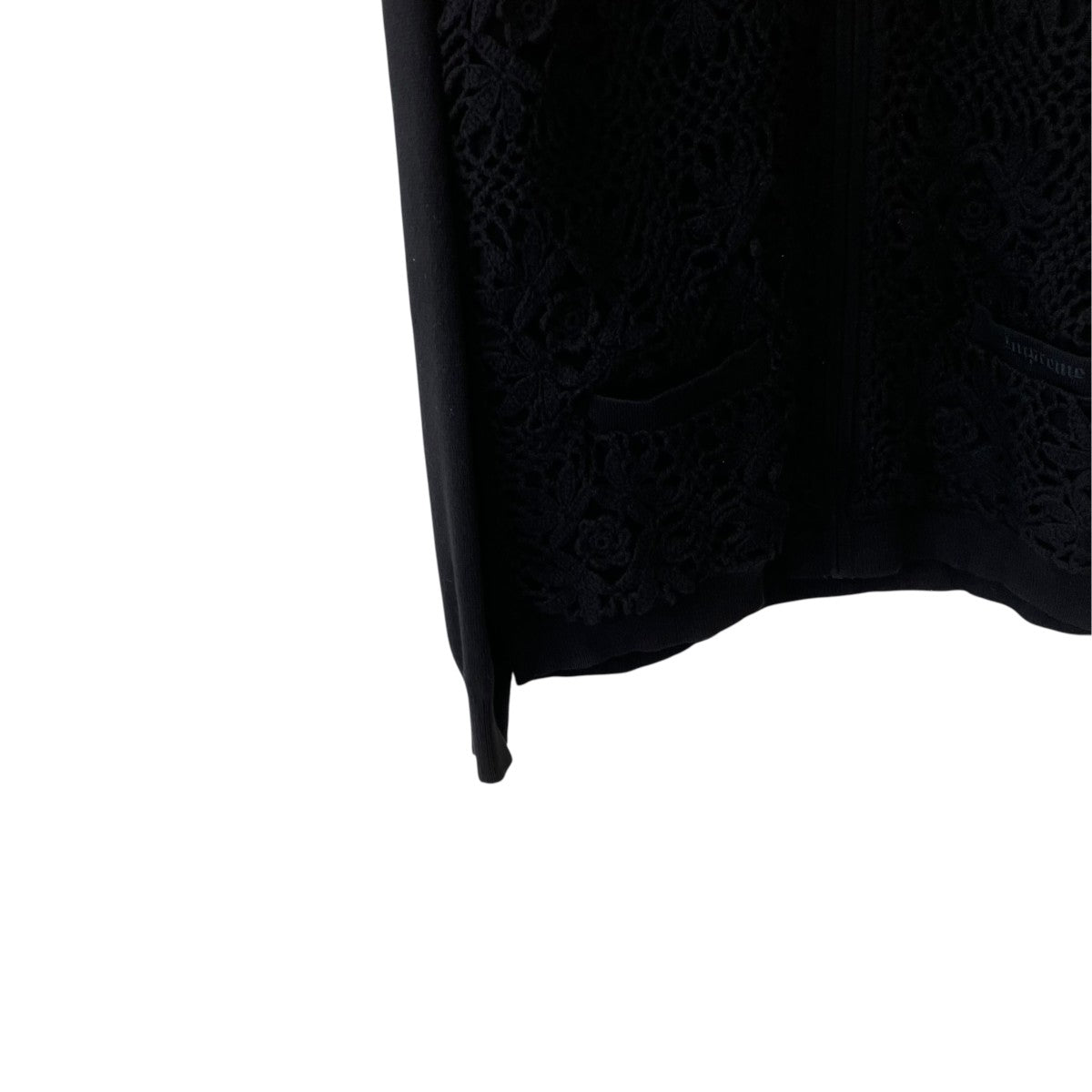 Crochet Zip Up Cardiganジップジャケット