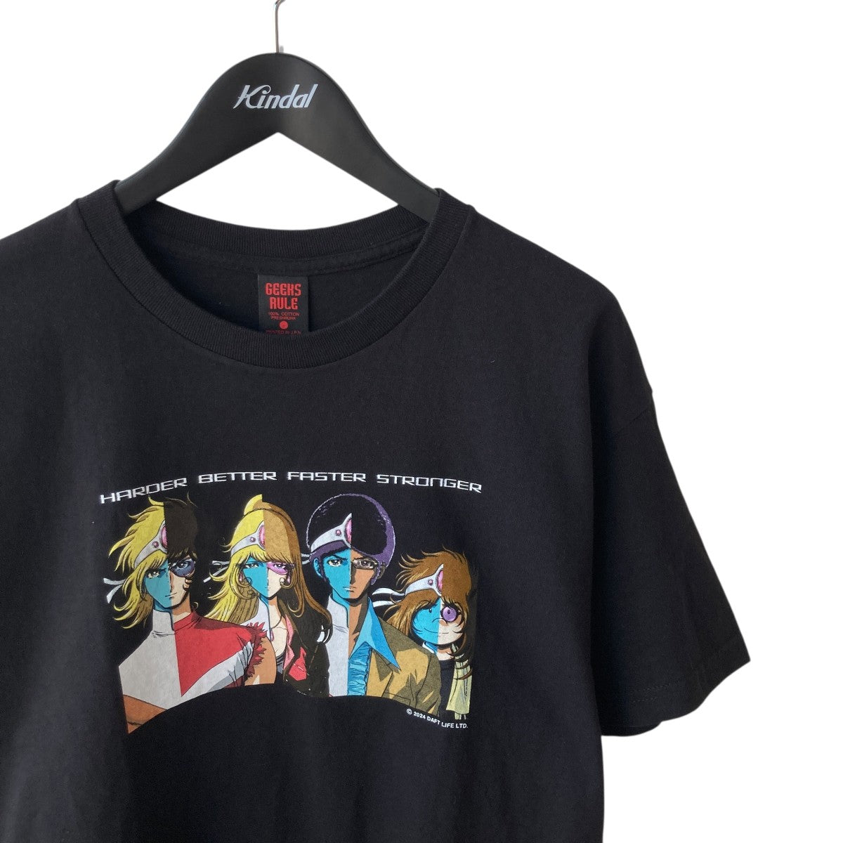 GEEKS RULE DAFT PUNK and Leiji Matsumoto 30 Silkscreen Printing T ShirtプリントTシャツ 古着・中古-3枚目のアイテム画像