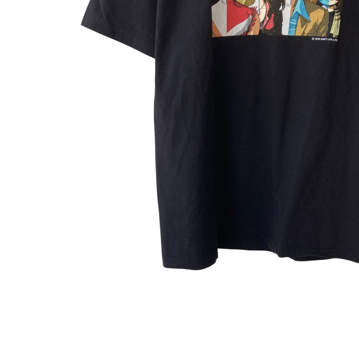 GEEKS RULE DAFT PUNK and Leiji Matsumoto 30 Silkscreen Printing T ShirtプリントTシャツ 古着・中古-4枚目のアイテム画像