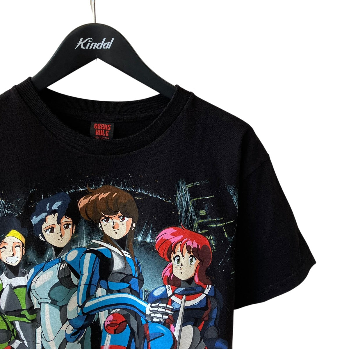 GEEKS RULE BUBBLEGUM CRISIS TプリントTシャツ 古着・中古-3枚目のアイテム画像