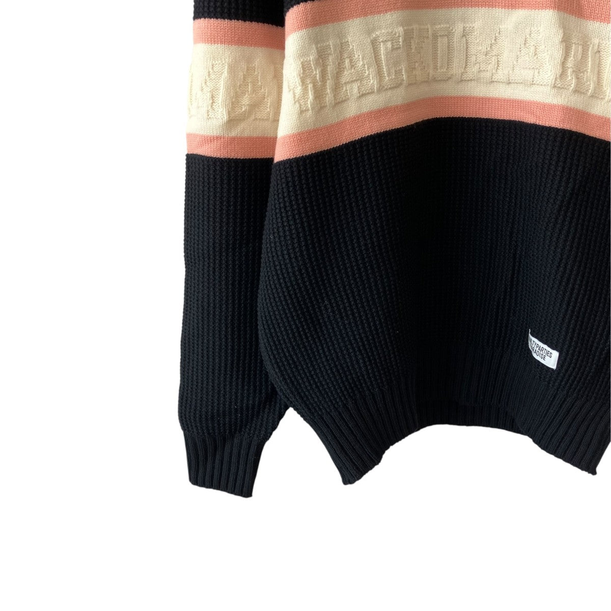 JACQUARD KNIT SWEATERニット