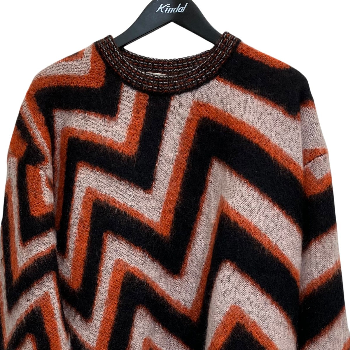 Paul Smith(ポールスミス) 厚手ニット ブラック×オレンジ サイズ M